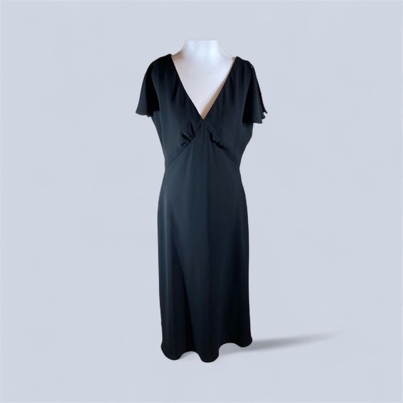 Jones New York Dresses & Skirts - Vintage Y2K Jones New York Fairy Grunge Maxi Dress 14 Black Babydoll Whimsigoth